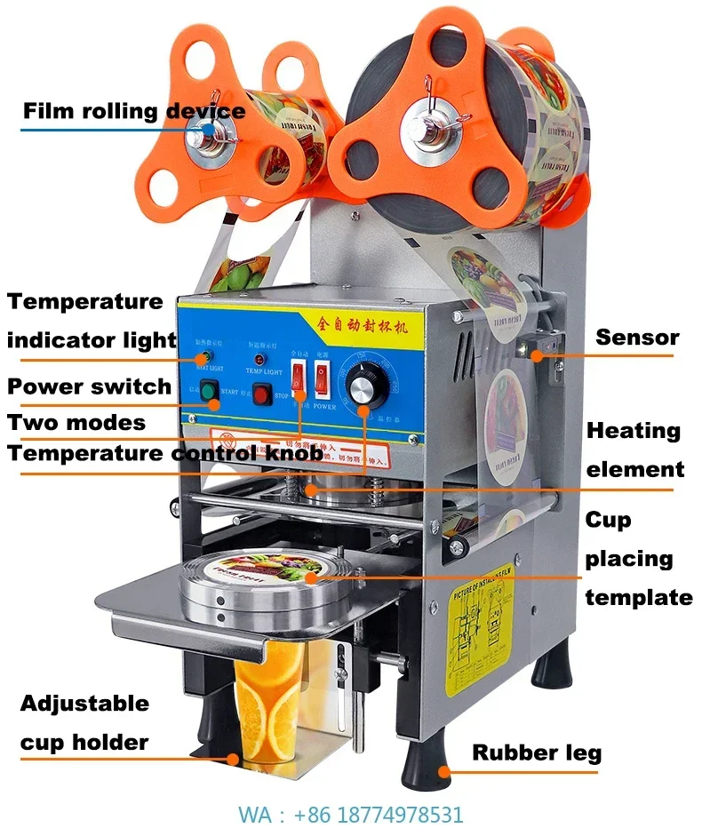 

Cup Machine Cup SealerHot Sale Cup Sealing