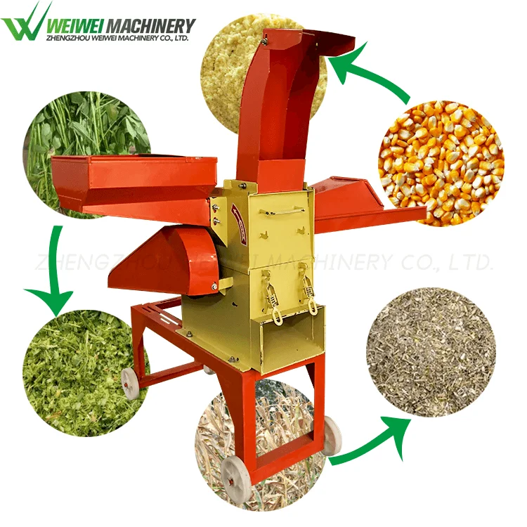 

The Hammer Type Chaff Cutter Is to Cut Straw, Forage, Shoots, and Other Grains