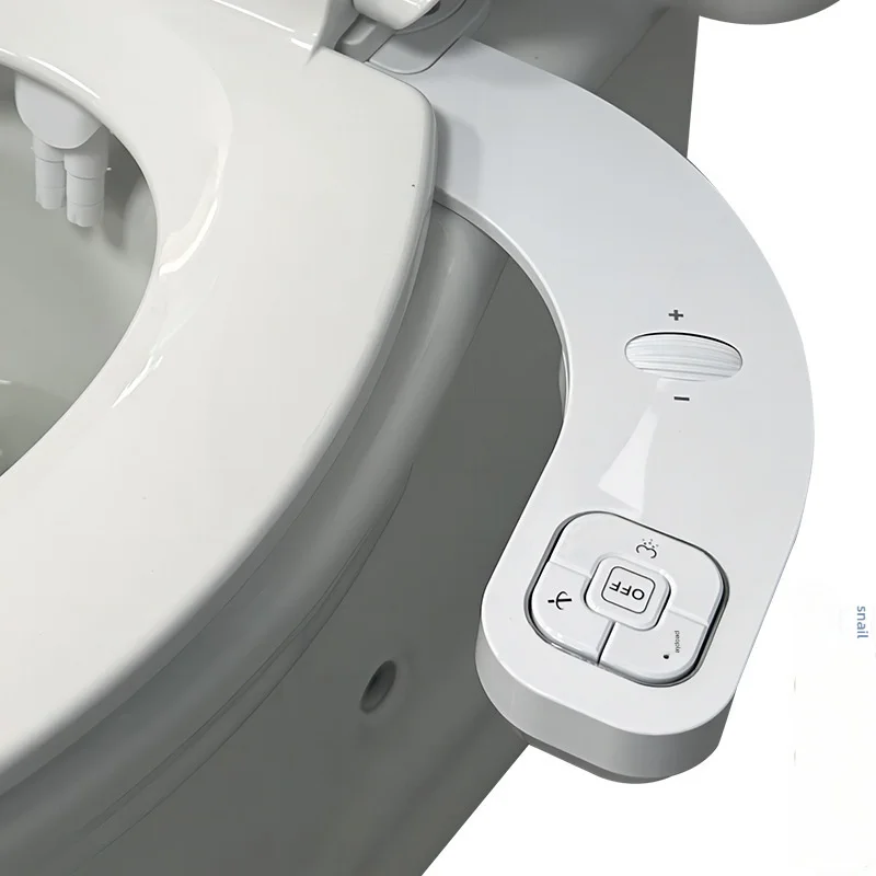 

Toilet Bidet Left Handed Body Cleaner Ultra-thin Bidet Easy Installation No Need for Electricity Sprayer Cleaner For Toilets