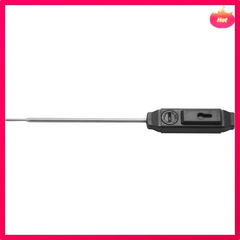 2X ميزان حرارة الطعام الرقمي للقراءة الفورية، ميزان حرارة اللحوم، ميزان حرارة الشواء عالي الدقة (أسود)