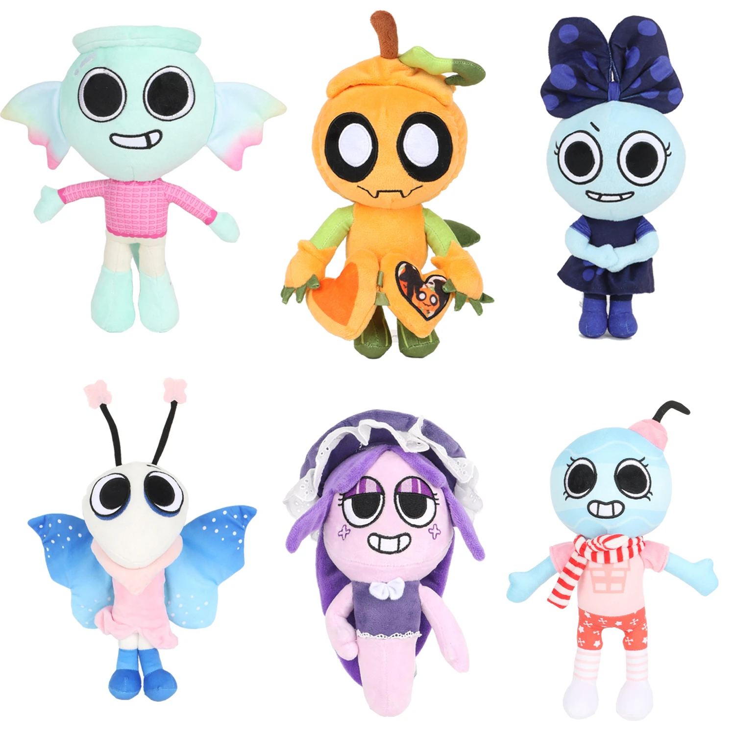 

2025 @ милые плюшевые игрушки Dandy's World Gourdy, рождественская игра, мягкая кукла в виде тыквы, подарки на день рождения и праздник, игрушки для украшения комнаты***