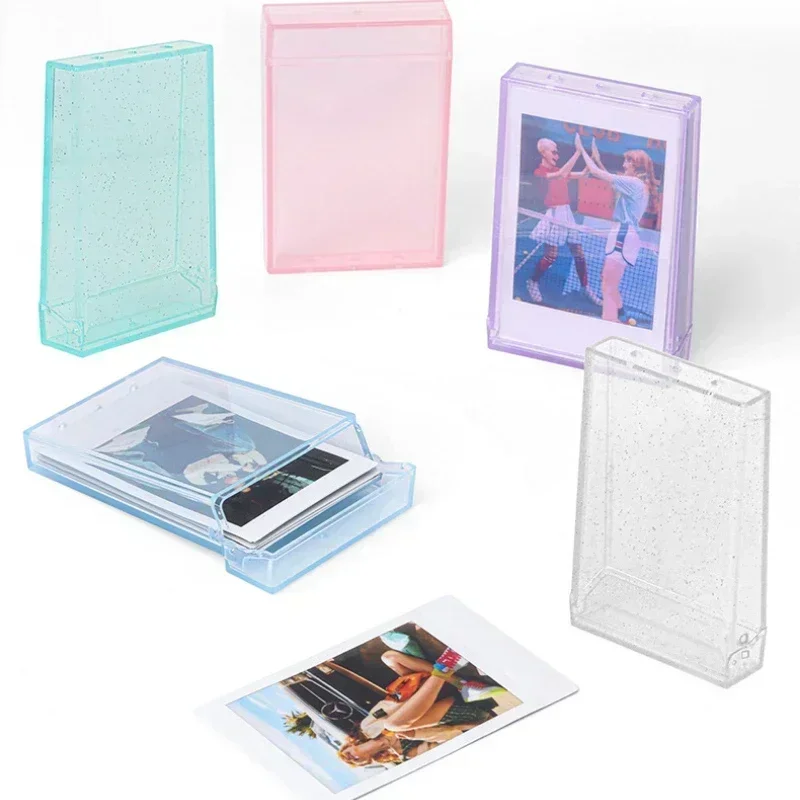 64/80 Pockets Photo Album 3 Inch Transparent Photocard Holder Instax Mini Album Storage Collect Book Name Card Album De Fotos