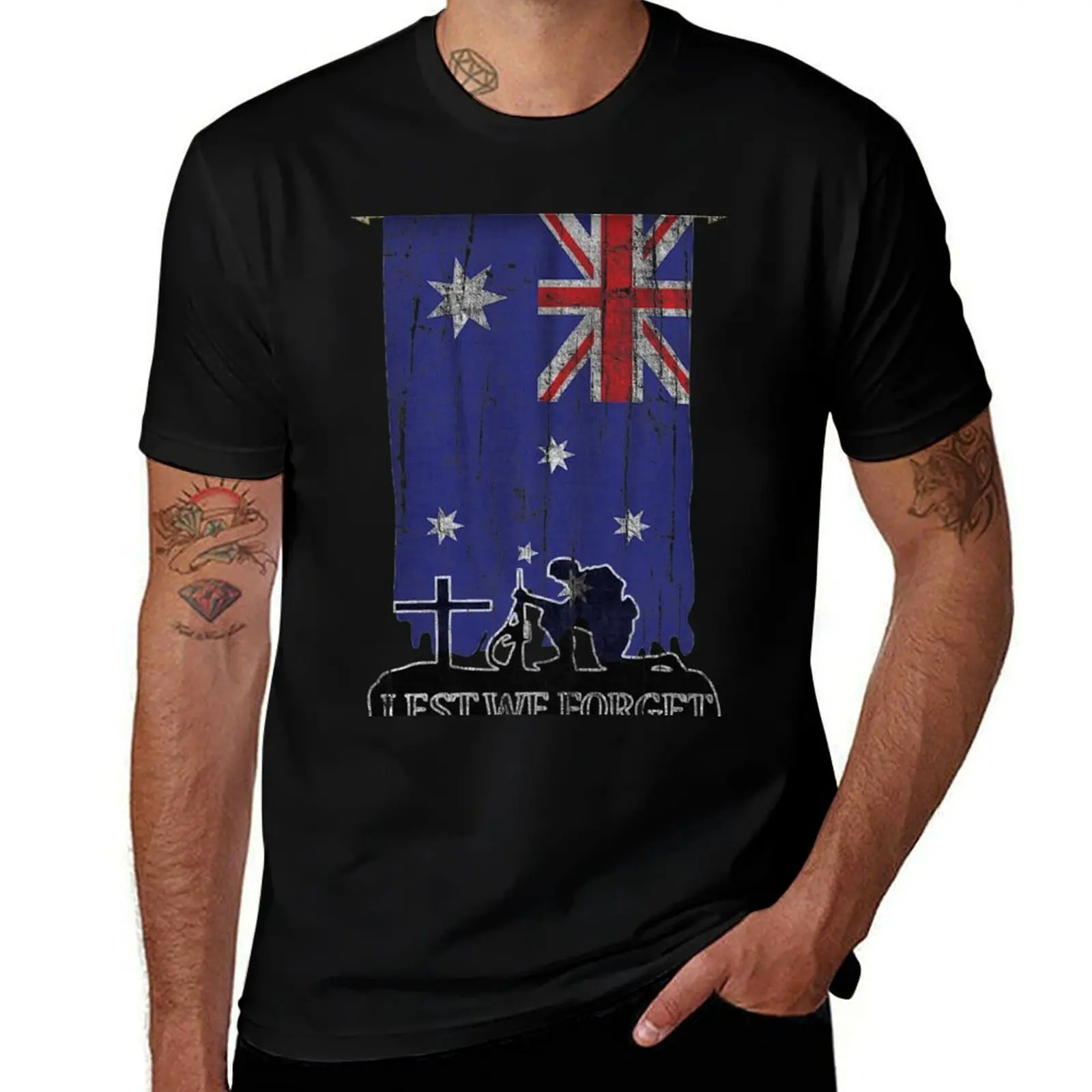 

men shirts for cotton we ANZAC shirts forget, t Lest graphic shirts man T-Shirt for ANZAC man man t t g Day,