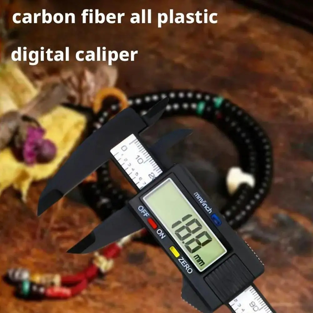 Paquímetro digital versátil de alta precisão 3 em 1, joia, brinquedo cultural, eletrônico, digital, vernier, portátil