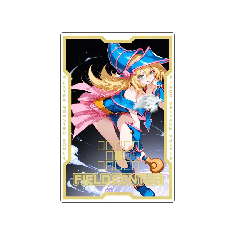 Karty Yugioh Field Center TCG Labrynth Black Magician Girl Traptrix Sky Striker Ace Anime Gra Akrylowa Przegroda na Karty Zabawka Prezent