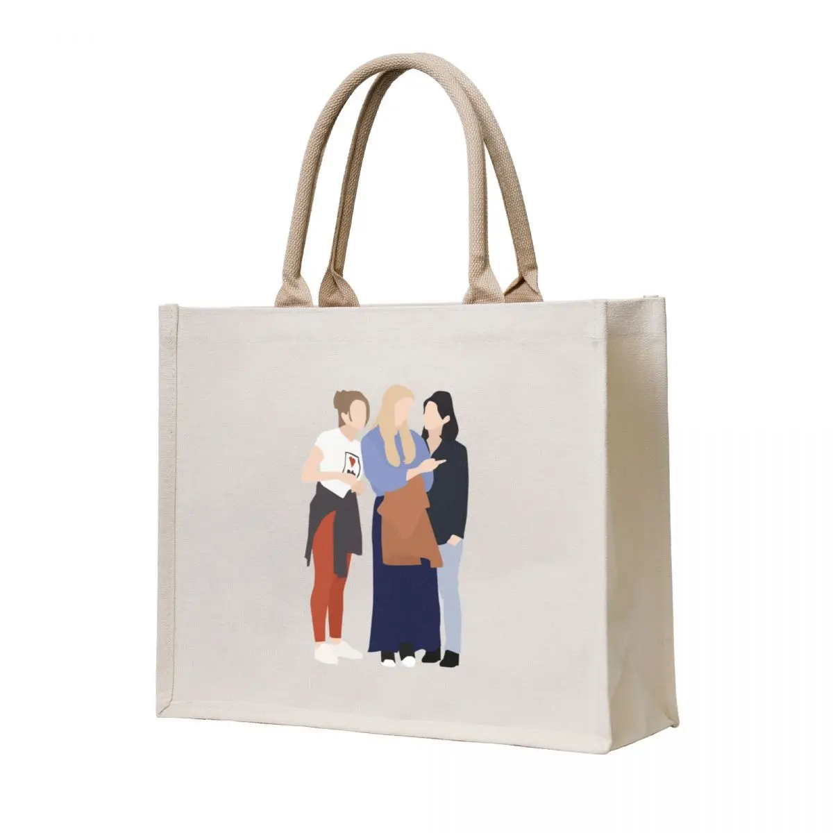

rachel, phoebe & monica Tote Bag Canvas bag canvas tote Fabric bag