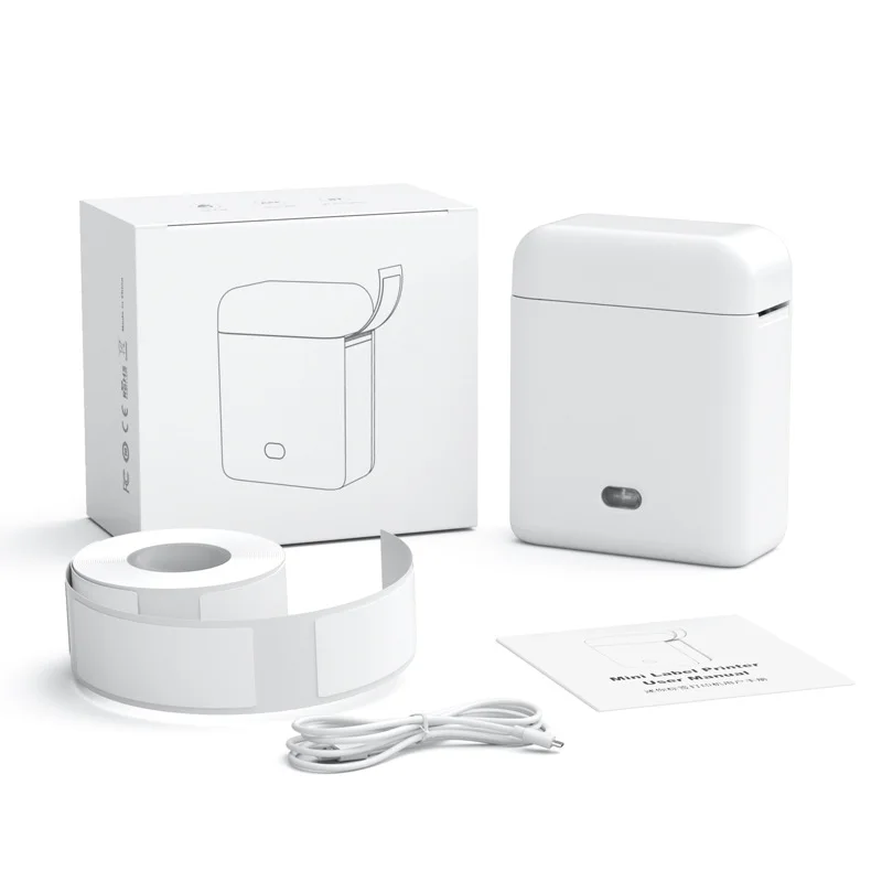 

Label Printer Portable Bluetooth Mini Small Thermal Hand Account Price Sticker Smart Note Machine Organization