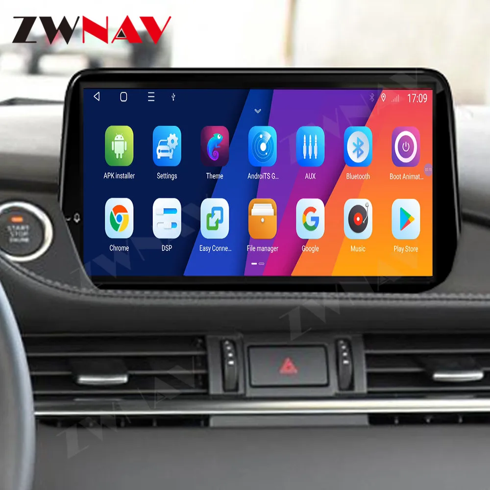 Android Car Radio Multimedia Player For Mazda 6 2019 - 2022 Auto GPS Navigation Intelligent Wireless System Receiver BT Carplay