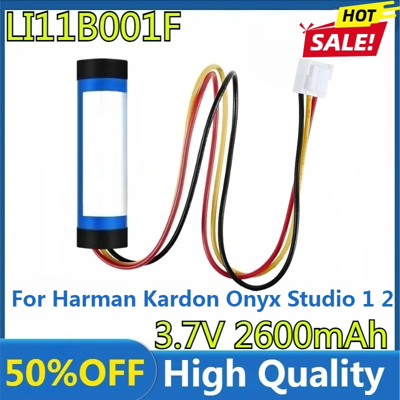 

New High Quality Replaceable 3.7V 2600mAh LI11B001F Battery for Harman Kardon Onyx Studio 1,Onyx Studio 2 Speaker Loudspeaker