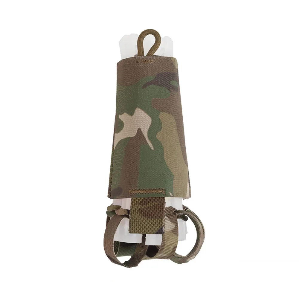 Glow Fluorescent Stick Tactical Camouflage Storage Bag, Can Install Different Types of Fluorescent Rods, With Hanging Rope