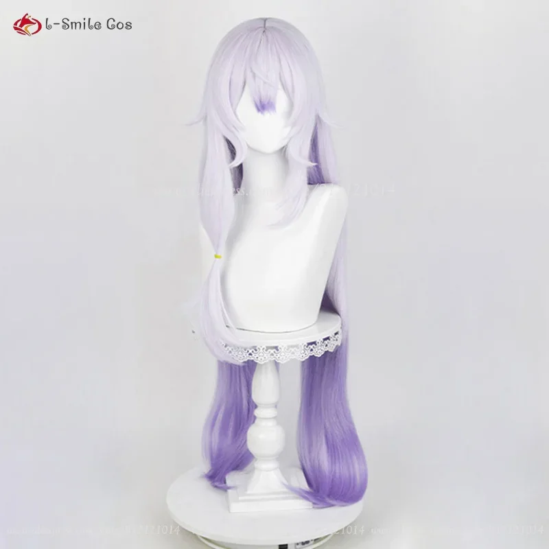 HSR البجعة السوداء شعر مستعار تأثيري 100 سنتيمتر الأرجواني التدرج الباروكات للنساء تأثيري أنيمي شعر مستعار تأثيري مقاومة للحرارة الاصطناعية الشعر هالوين #2