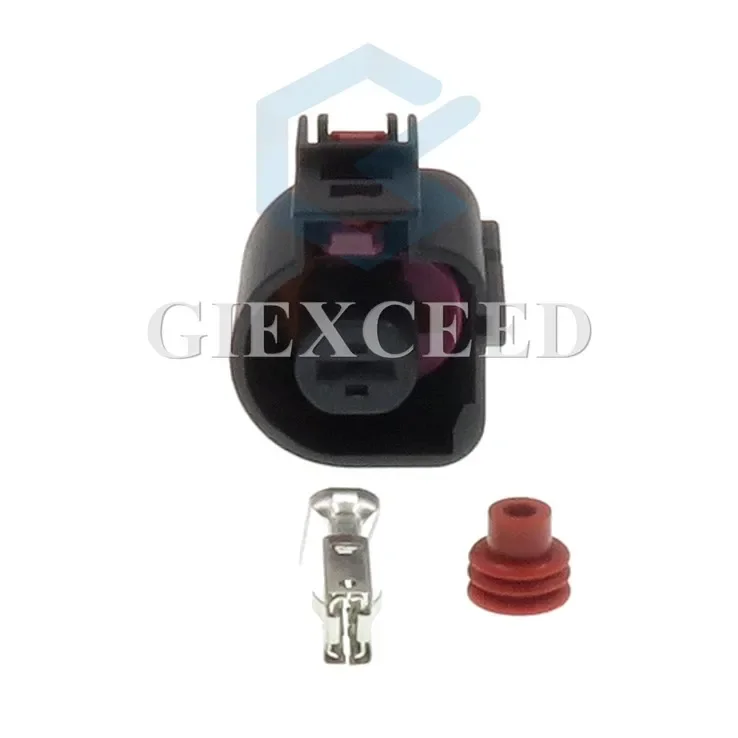 

2 Sets 1 Pin 1K0973751 Automotive AC Assembly Motor Plug 1K0 973 751 Female Cable Socket For VW Sagitar Magotan Golf Audi