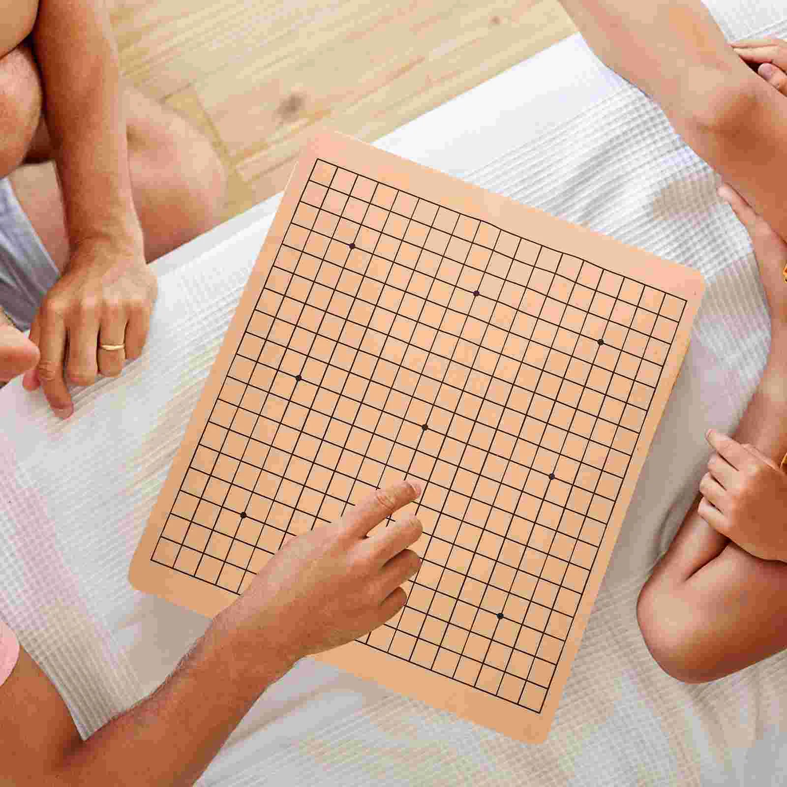 Foldable Chessboard Chinese Go Double-sided Velvet Student Adult Imitation for Adults