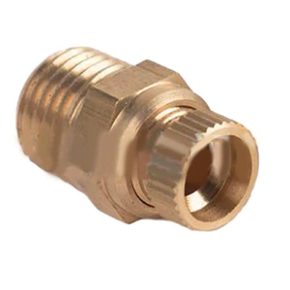 

Brass Drain Cock Electric Power Equipment 1/4NPT 4PN External Thread Single Acting Normally Open Straight-through