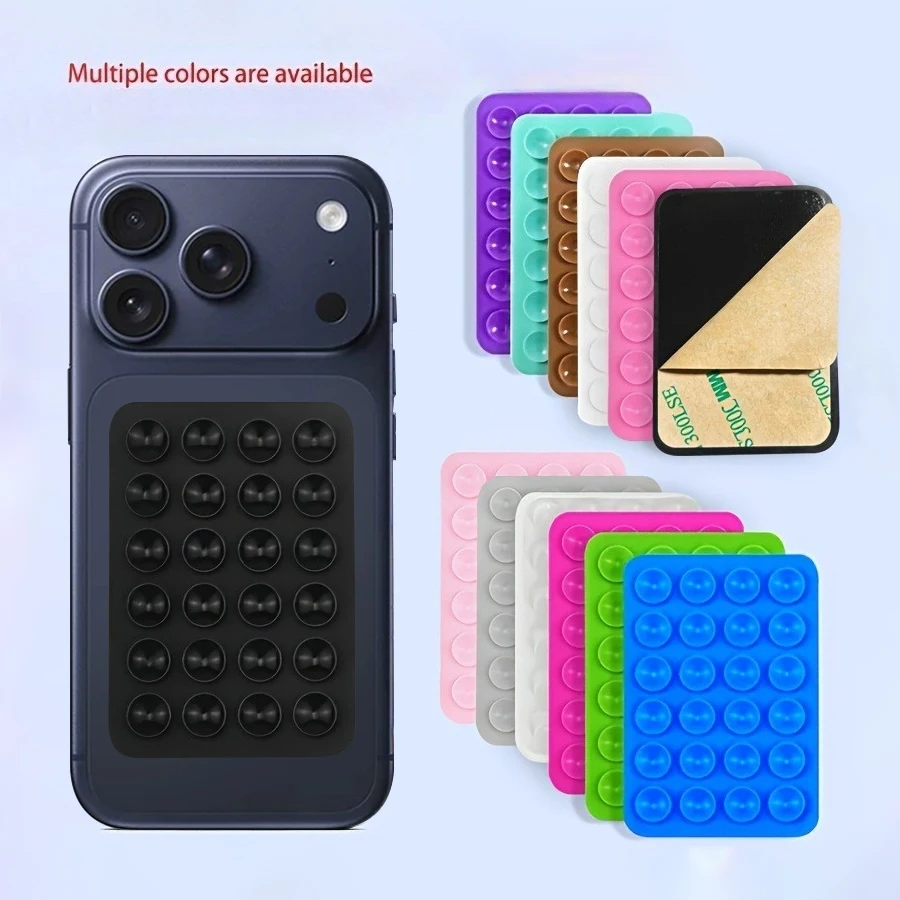 

Односторонний силиконовый держатель-присоска для телефона, многофункциональная настенная противоскользящая съемная резиновая подставка-присоска для телефона