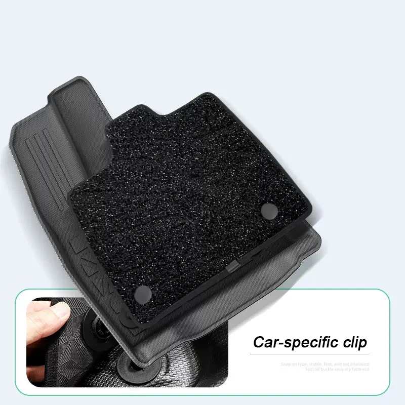 for 2026 Audi E7X 5-Seats Car Floor Mats TPE Cargo Liner Trunk Mats Protection Car Interior Accessories LHD