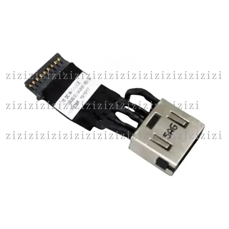 ZZFor Lenovo Thinkpad P15 Gen 1 P15 Gen 2 T15G Gen 1 T15G Gen 2 P50 P70 portátil conector de alimentación CC Jack DC-IN Cable flexible de carga
