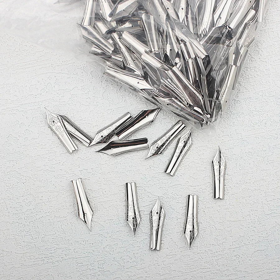 5PCS HERO /Jinhao Metal Fountain Pen Nibs #5 Spare Nibs for Jinhao 250, 500, 82, 8802, 5000, Dragon Phoenix Pens image 4