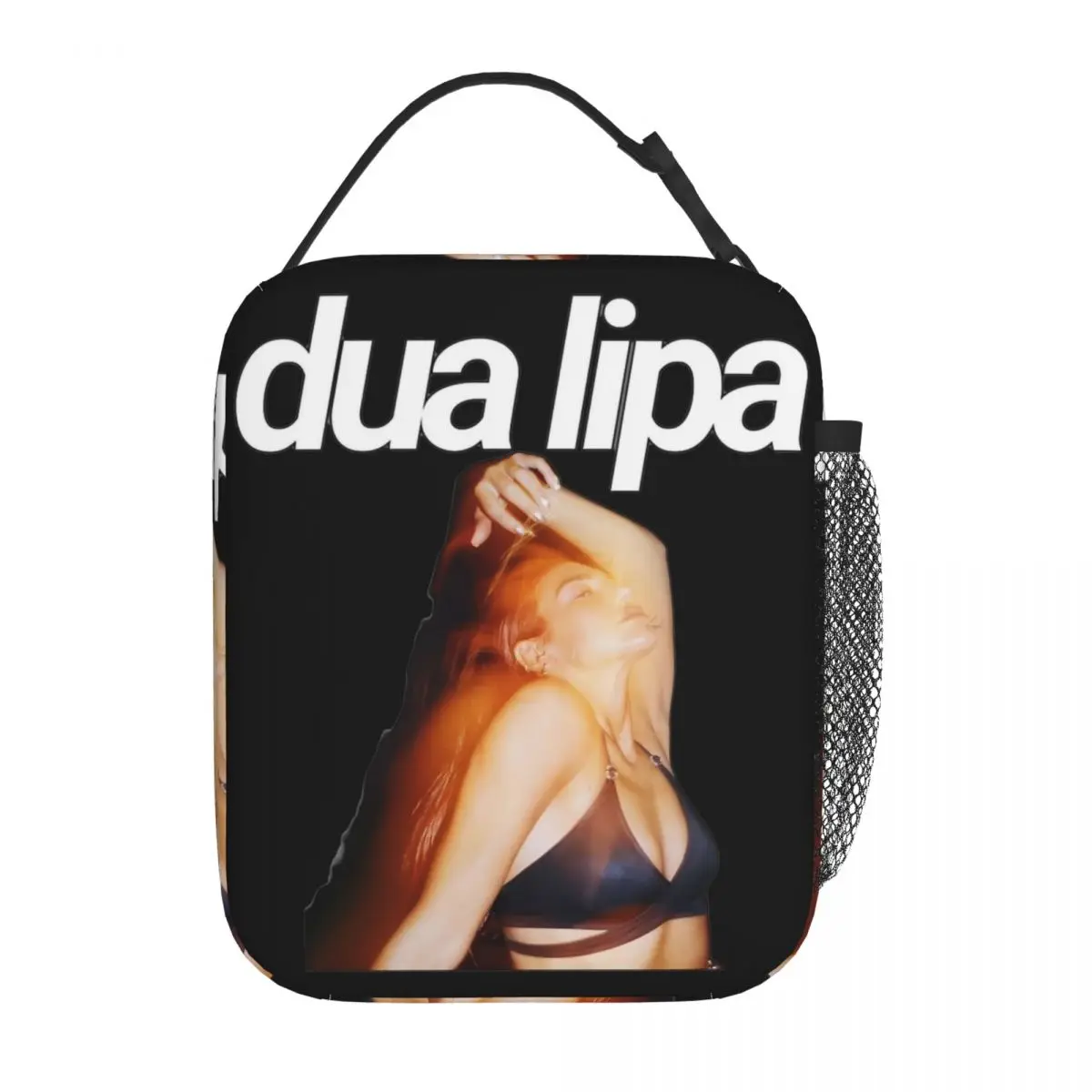 D-Dua Lipa Cool Singer Insulated Lunch Bags 2024 New Album Radical Optimism Food Bag Reusable Thermal Cooler Lunch Boxes