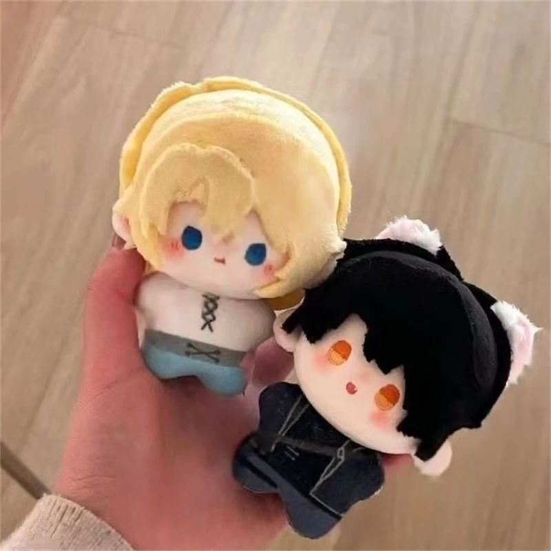 

Merman's Fall Fan-Made Plush Dolls - Lan Bo Bai Chunian 10cm Ear Steward Stuffed Animals, Soft Toys for Fans