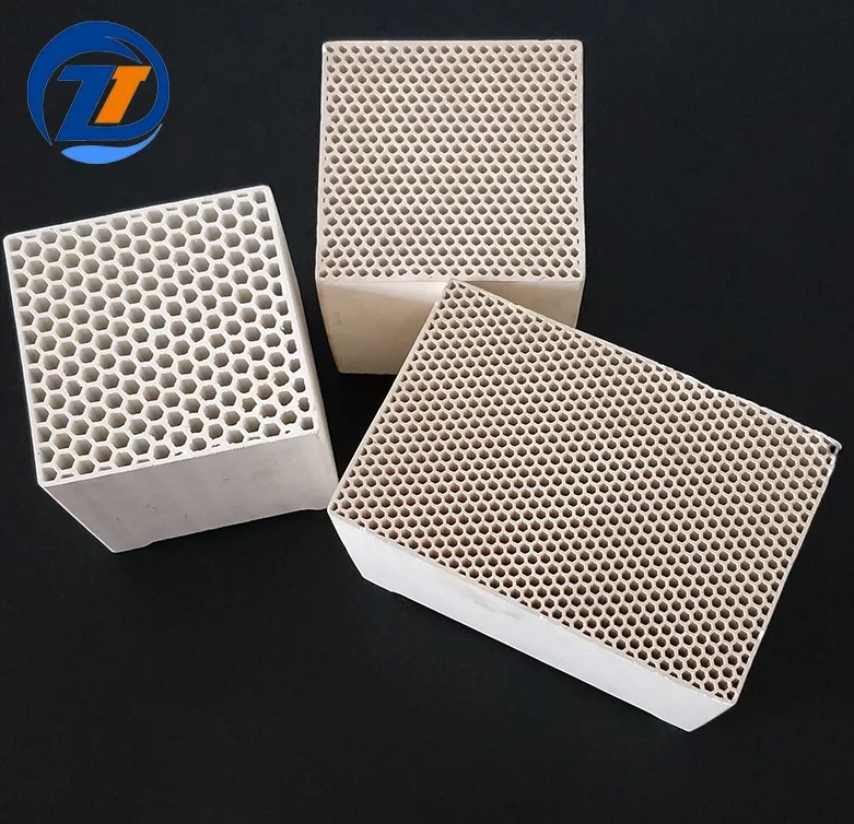 Alumina, Mullite, Cordierite Ceramic Honeycomb Monolith Heat Exchanger for RTO 150*150*150/300mm