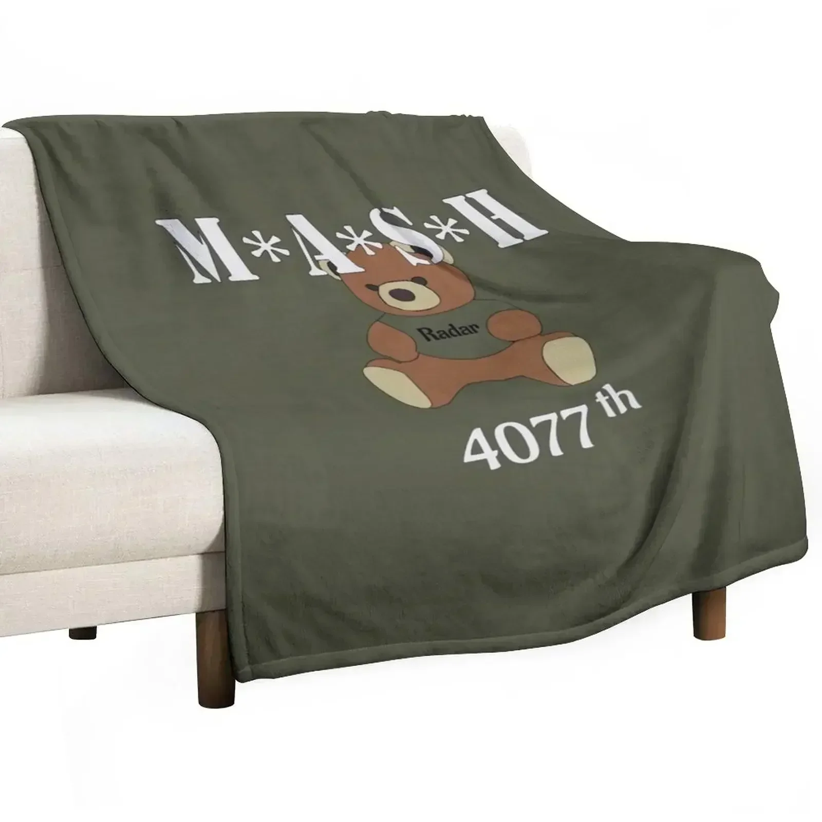 

MASH Throw Blanket cosplay anime Soft Plaid Extra Large Throw Hairy Blankets