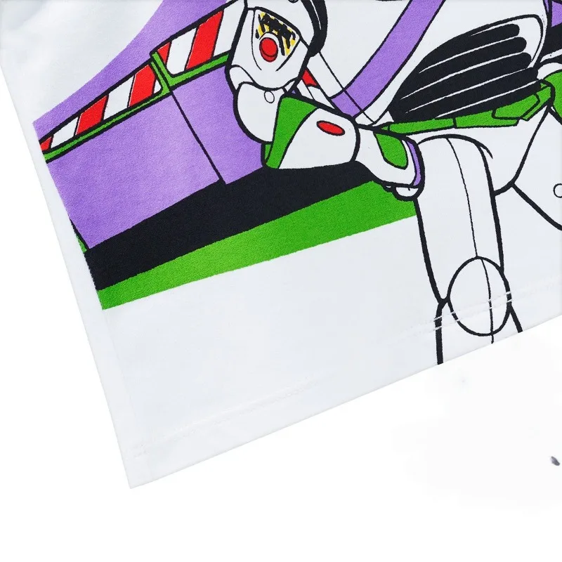 تي شيرت وقمصان وقمصان علوية للعب الأدوار العائلية من Toy Story Buzz Lightyear ملابس عائلية وملابس الشارع للرجال والنساء والأولاد والبنات #4