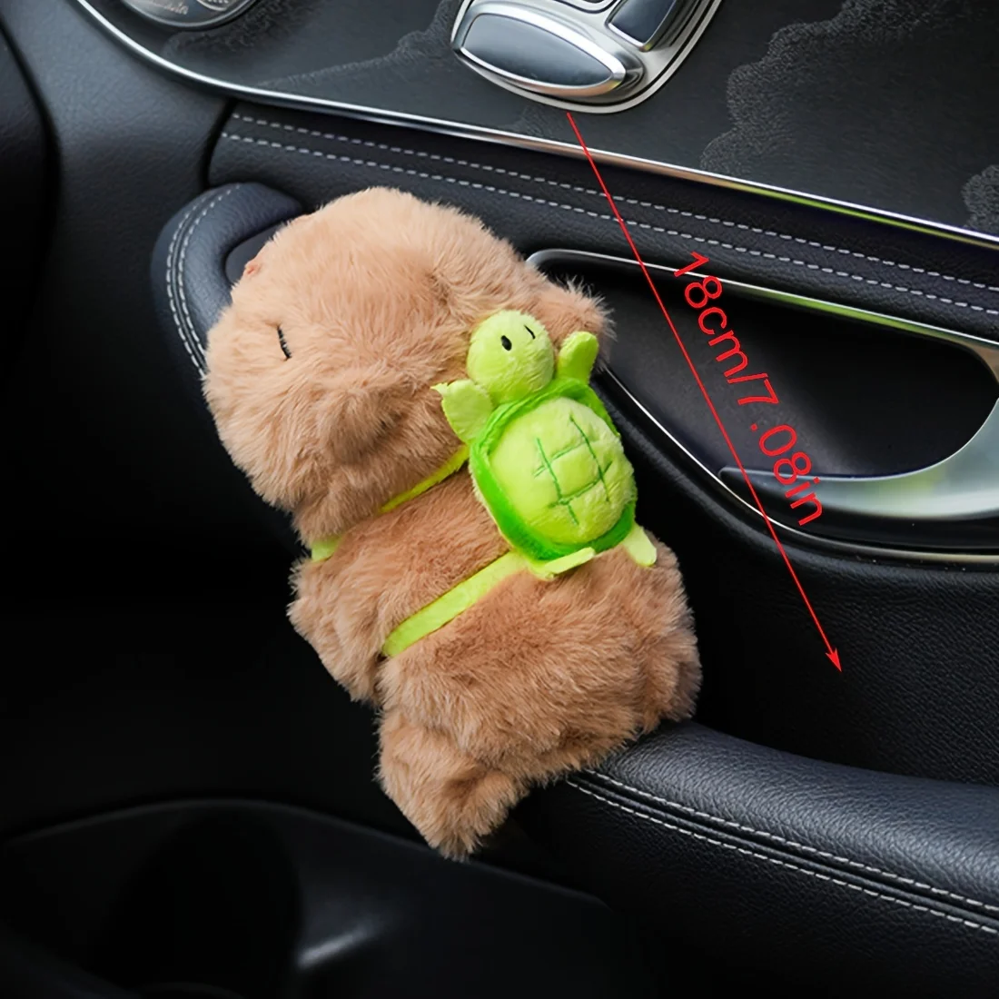 1 قطعة دمية كابيبالا بابا الدائرة المائية دولفين ، دمية ماوس دولفين الماء ، سوار ، هدية عيد ميلاد للزوجين