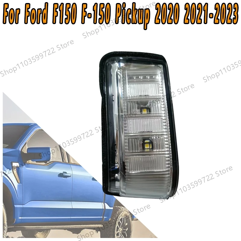 

For Ford F150 F-150 Pickup 2020 2021 2022 2023 LED Rearview Mirror Running Light Side Mirror Turn Signal Light Warning Light