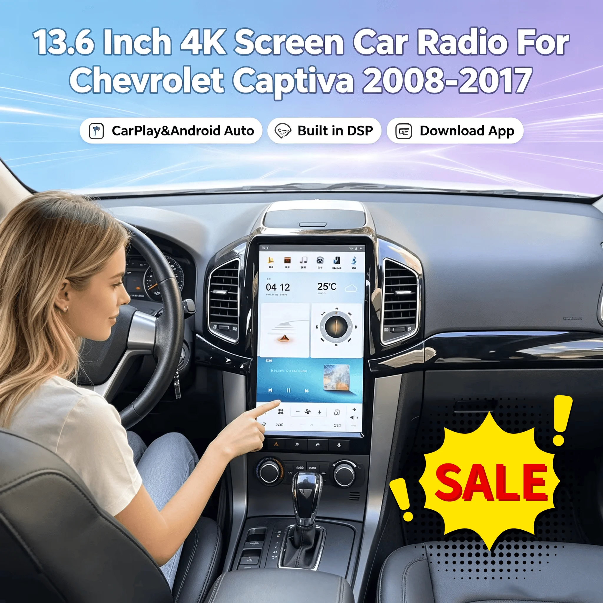 14.4 Inch Android 8+128GB For JEEP Grand Cherokee 2010-2021 Tesla Style Car GPS Navigation Multimedia Player Radio Tape Headunit