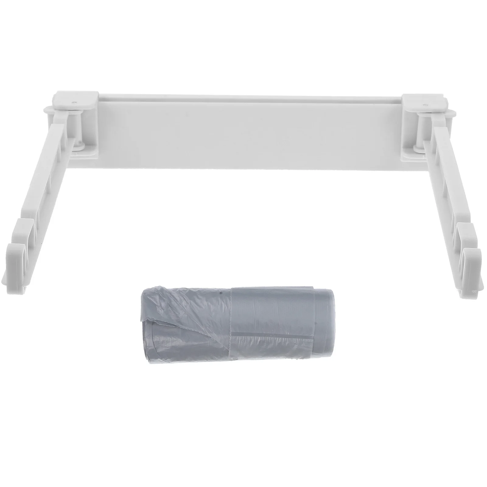 

Folding Trash Rack Garbage Kitchen Holder Storage and Cleaning Rubbish Pp Convenient