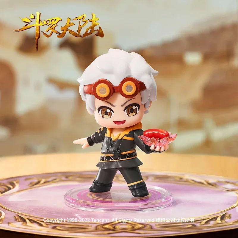 Soul Land Player Versus Playe Mysterious Blind Box Anime Action Figures Tang San Xiao Wu Kawaii Dolls Trend Toys Gift