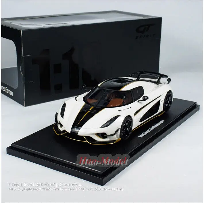 IGHTSPIRIT-Modèle de voiture en résine moulé sous pression pour garçons, KOENIGSE227 REGERA Limited, Simulation, Cadeaux d'anniversaire, Hobby, Collection d'affichage, 1/18