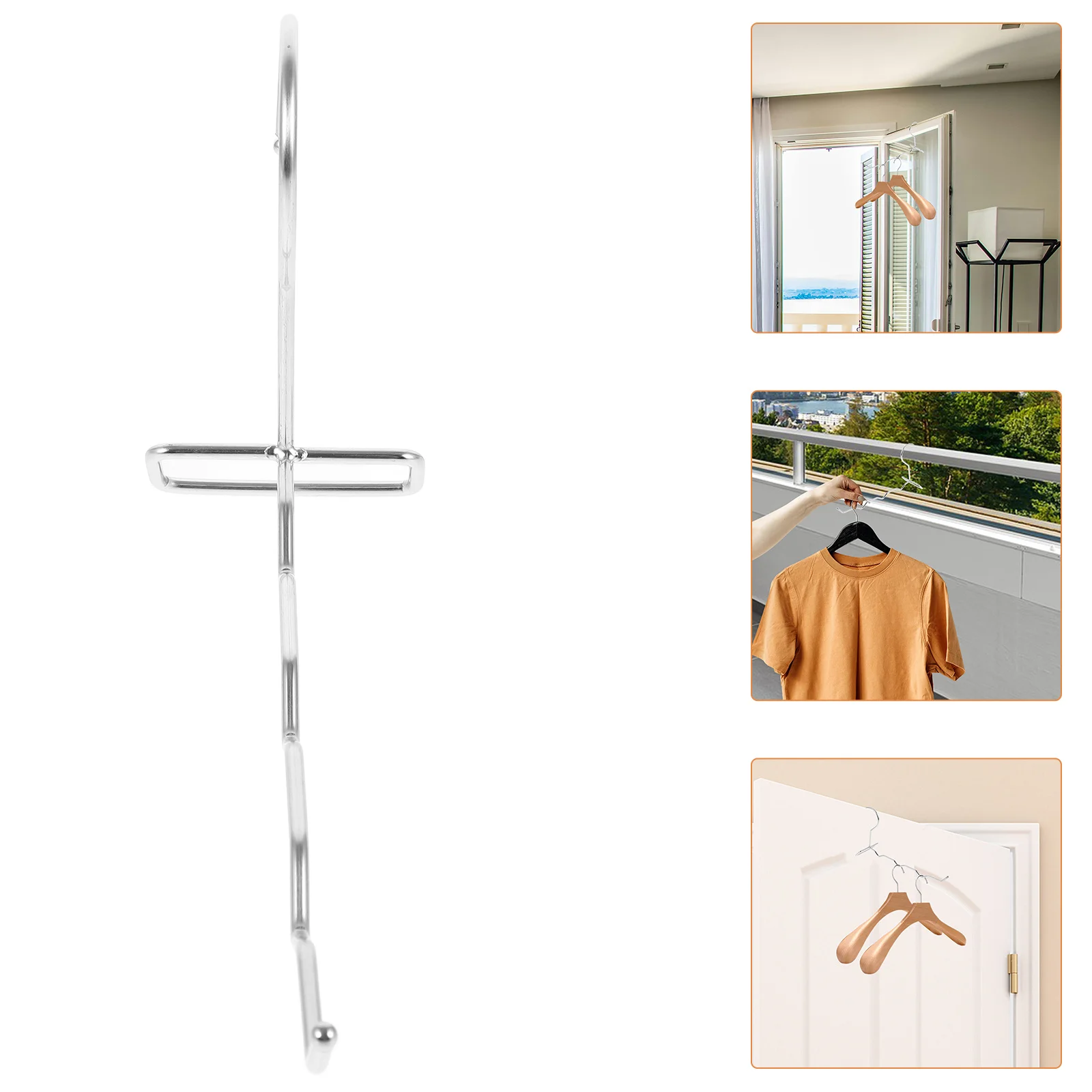 المحمولة 3-فتحة الملابس تجفيف الرف شماعات للقمصان الدعاوى السترات فستان السفر معلقة المنظم عدم الانزلاق السفر شماعات الرف