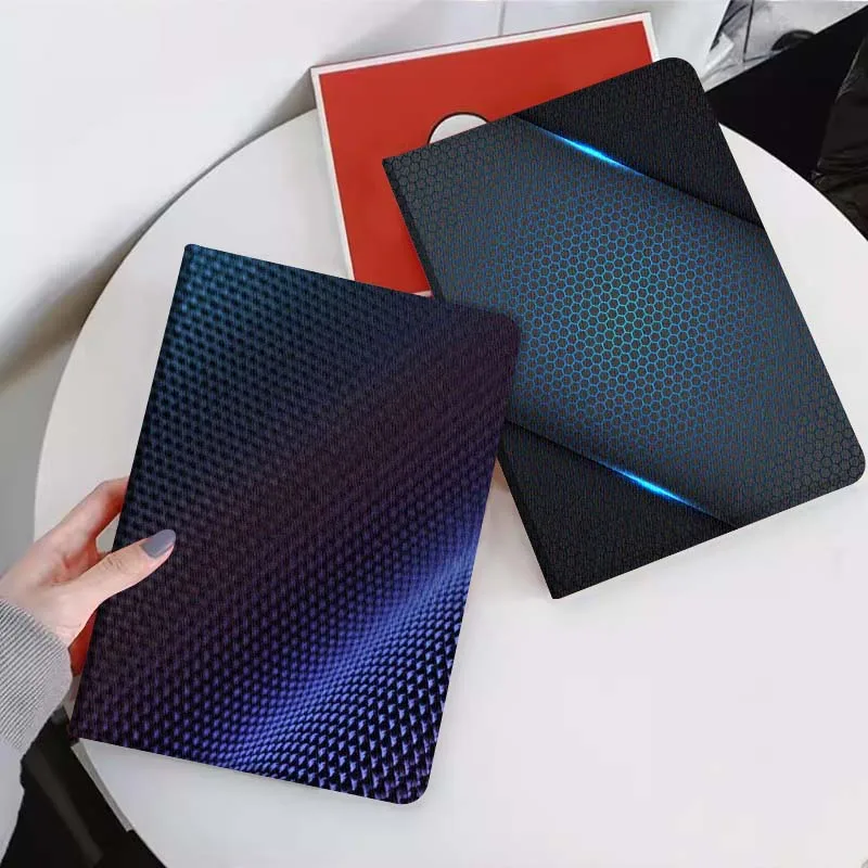 

Hexagon Cool Pattern Design Gift For Xiaomi Mi Pad Mini 4 5 6 7 SE Pro Plus Redmi Pad 2 SE 2025 8.8 11 Foldable Tablet Case