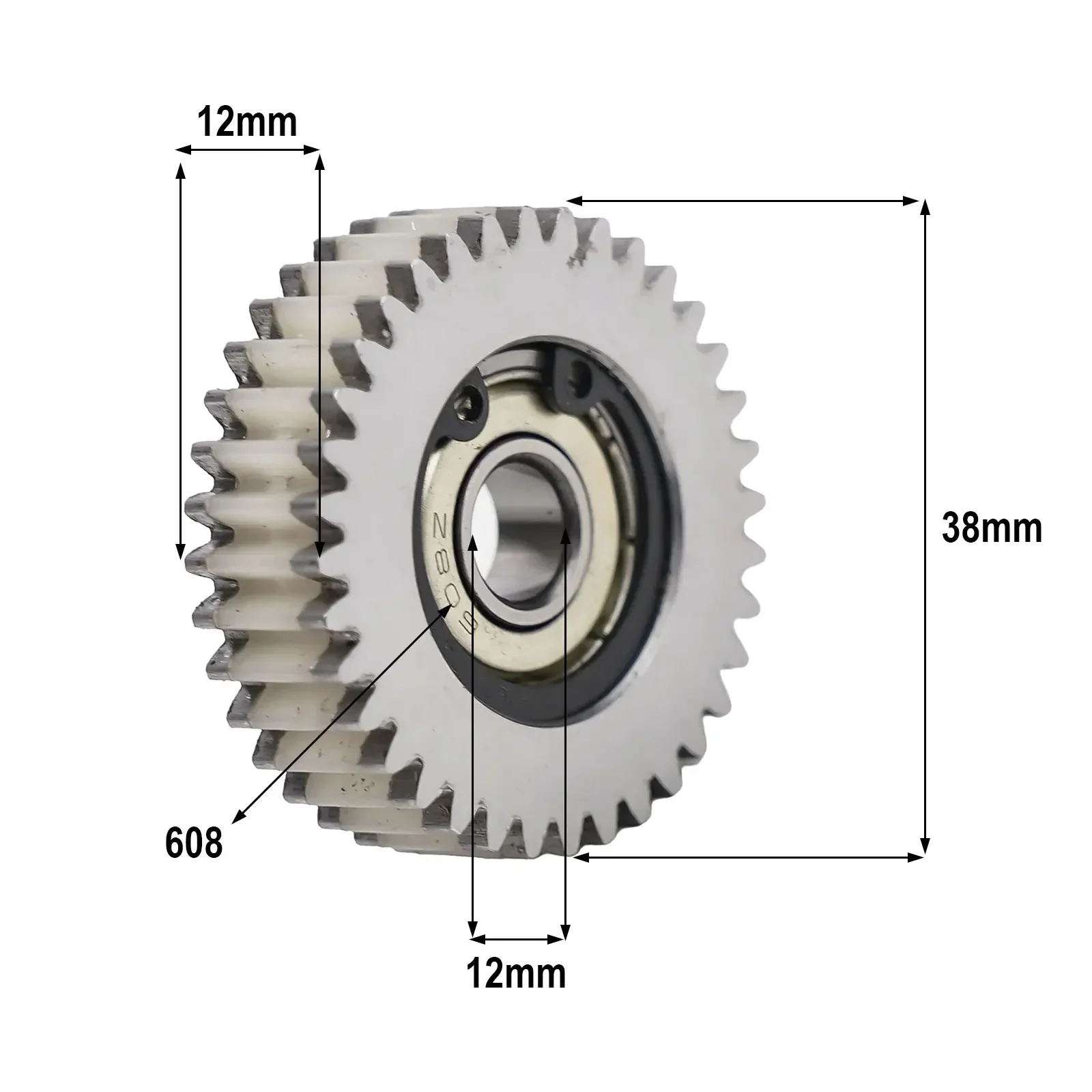 New Practical Gears 36 Teeth Components Cycling Electric Bicycle For Bafang Motor Wheel Hub Motor With Bearing