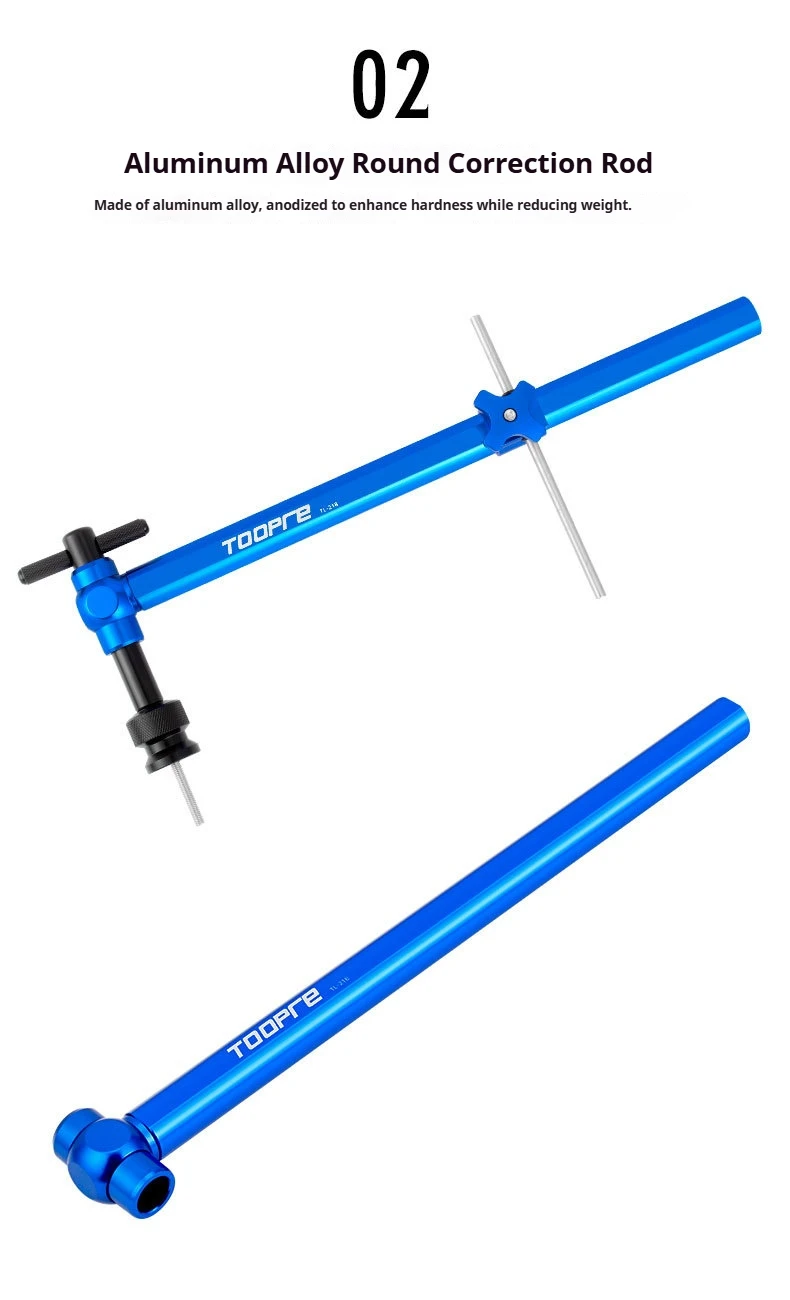 TOOPRE Rennrad-Schaltwerk-Ausrichtungswerkzeug Fahrrad-Schaltkopfhalterung Lenkerhöhen-Winkel Links-Rechts Symmetrischer Einsteller – Detail 7