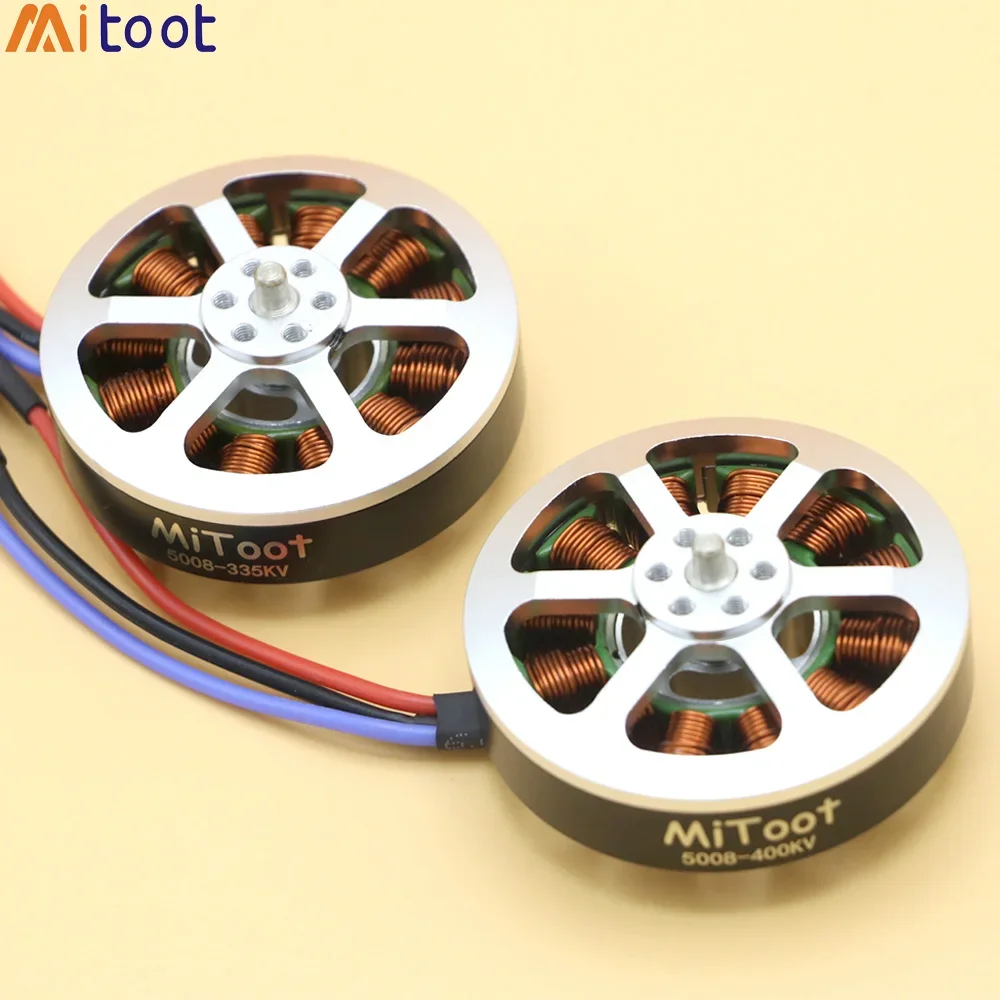 

1pcs Mitoot 5008 335KV/400KV Brushless Motor For 1555 1755 Propeller Quad kit RC Multicopter Hexacopter Tarot T960 T810