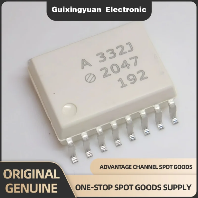 5 new original ACPL-332J-500E HCPL-332J A332J SMT package SOP16 optocoupler chip ICs