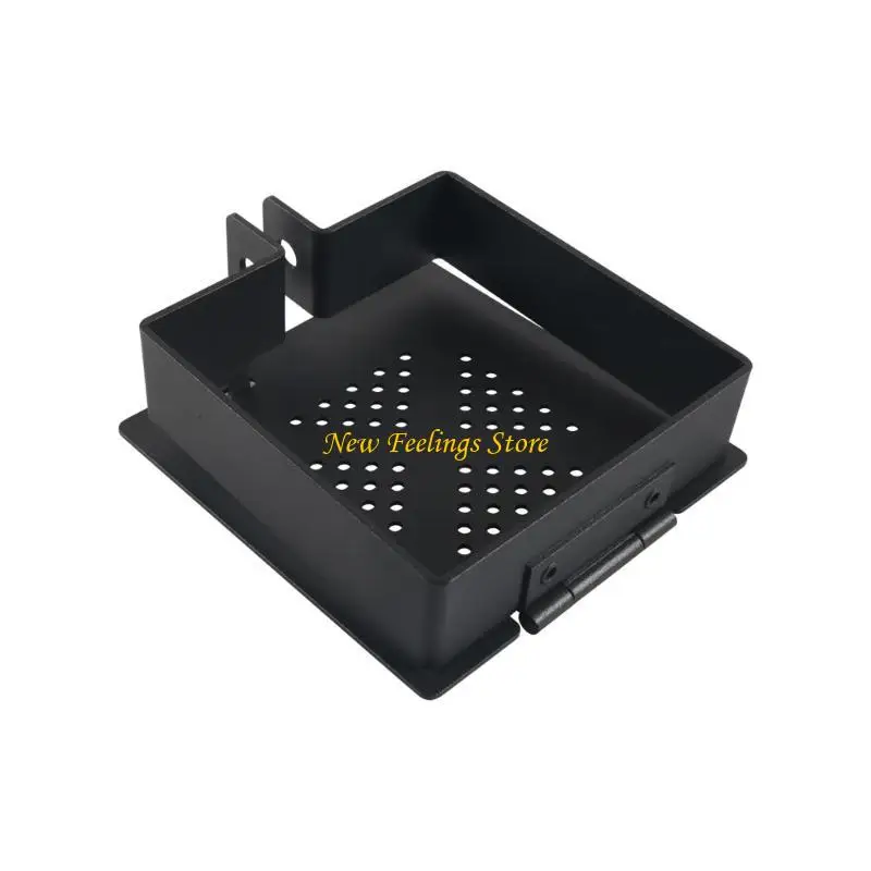 

Weatherproof Square RVs Bumper End Cap Secure Storage Solution For Sewer Hoses Camping Gear UV Resistant Metal Cover