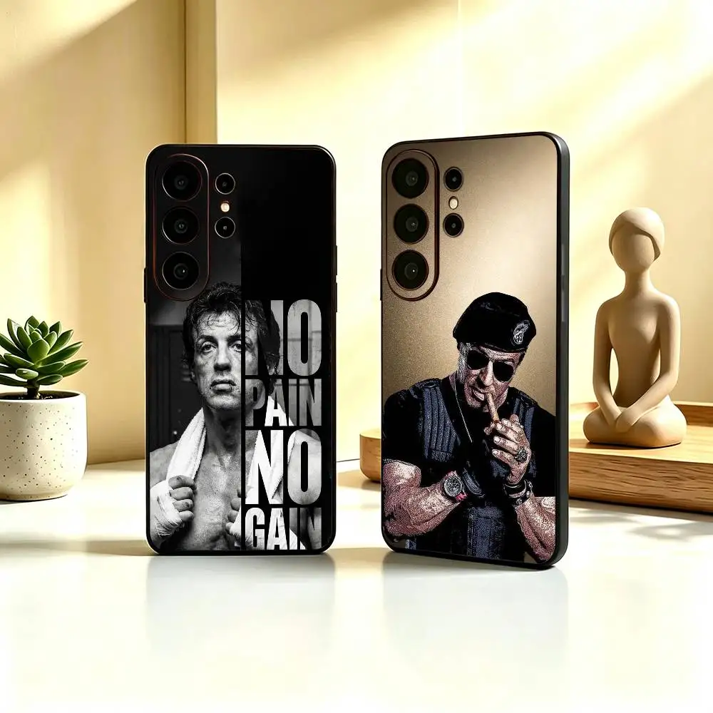 Stallone soldier tough guy Basic Phone Case For Samsung S26,25,24,21,22,20,10,9,8,7,Ultra,Plus, Fe, Lite Cover