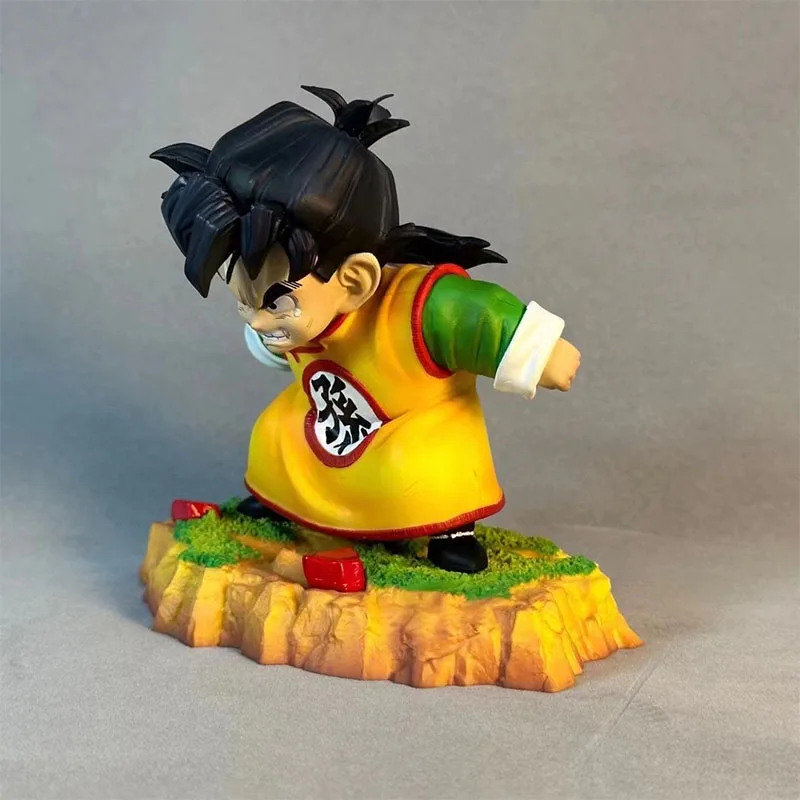 Dragon Ball Gk12cmcs Angry Little Wufan Clouds Action Doll Sun Wufan Figures Statue Anime Surrounding Model Home Decoration Gift