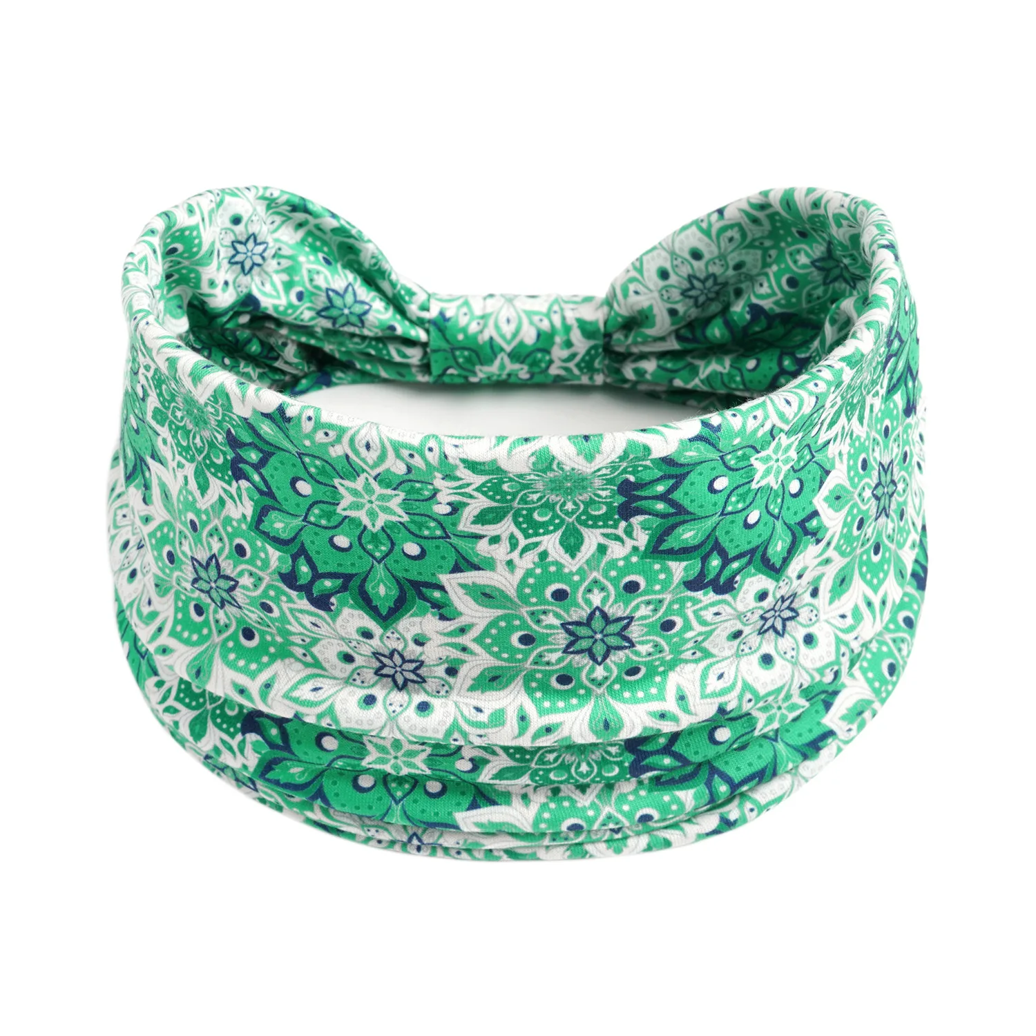 Damen-Stirnband, breit, um das Haar gewickelt, extra großes Kopftuch-Stirnband, für Yoga, Laufen, Schweißabsorption, Sport, elastisches Stirnband – Detail 22