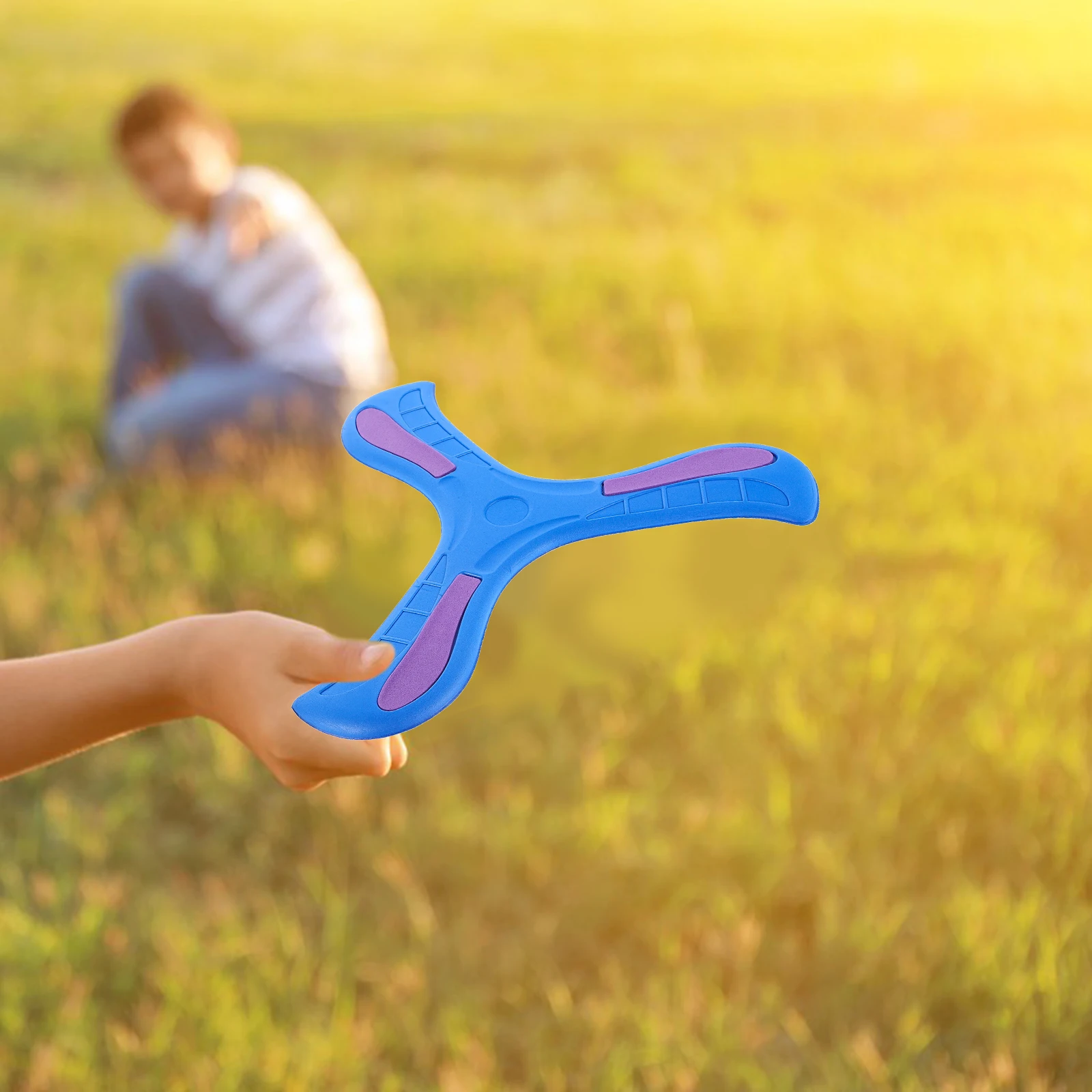 

Three-leaf Boomerang Fun Flying Toy Toys Boomerangs Outdoor Kids Playsets Child