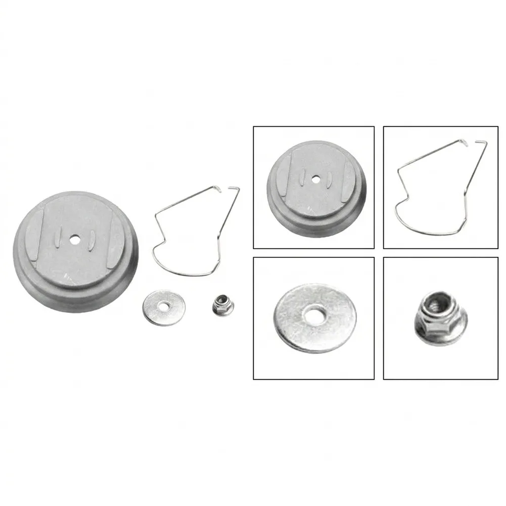 For Grass Trimming 15*12*3cm Trimmer Replacement Kit Mower Base Cover Includes Washers Includes Nuts Wear Resistant