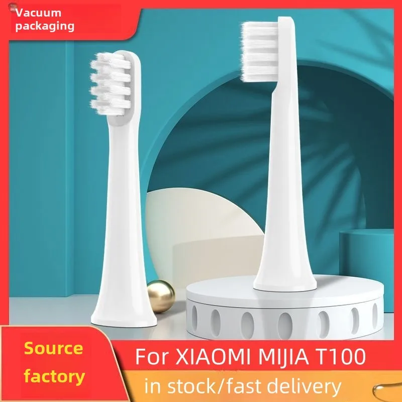 4 Pcs/pack Replacement Brush Heads For XIAOMI MIJIA T100 Sonic Electric Toothbrush Head DuPont Soft Bristle Nozzles