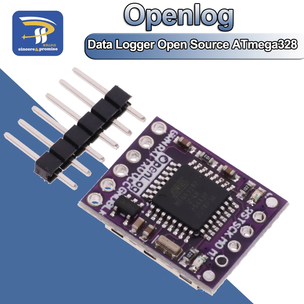 Openlog Serial Data Logger Open Source Data Recorder For Arduino ATmega328 Support Micro SD