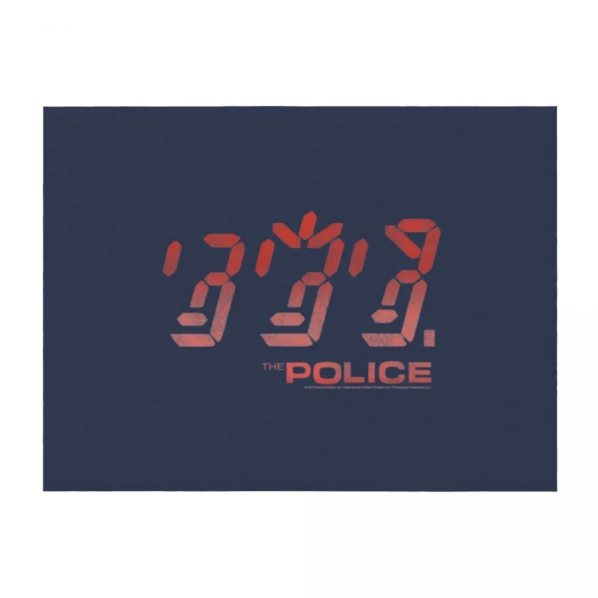 

The Police Ghost In The Machine Throw Blanket Large Thermals For Travel Decorative Sofas Comforter Blankets