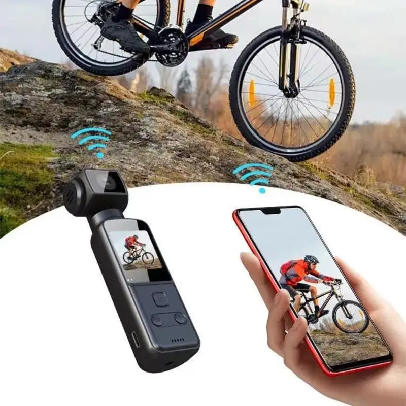 كاميرا الحركة Mini WIFI Enable5K الجديدة لعام 2025 مع عدسة قابلة للتعديل بزاوية 270 درجة للتسجيل في الهواء الطلق #3