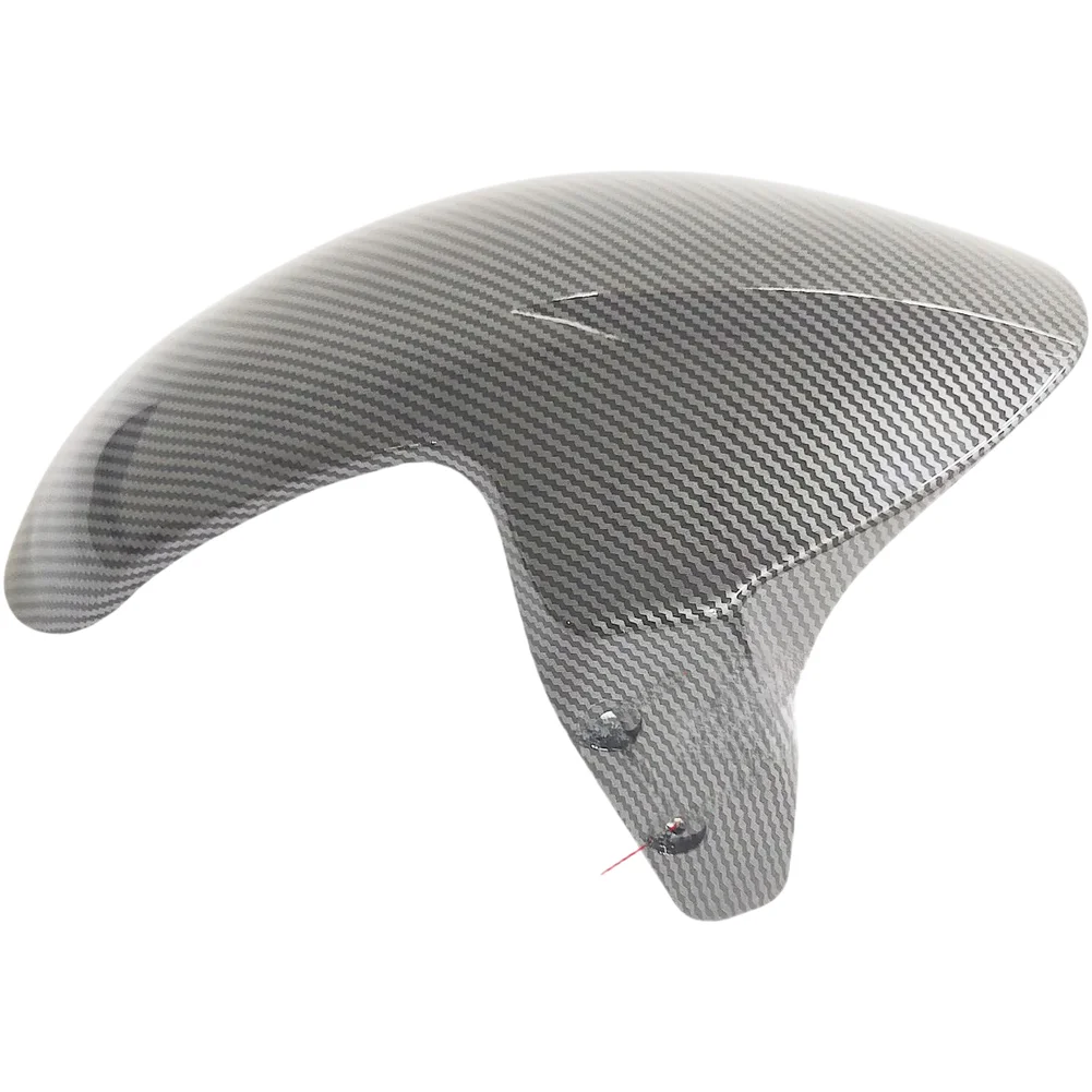 

For Electric Scooter Front Mudguard Plastic Widened Design Water Transfer Pattern Fits Various 170mm Fork Models